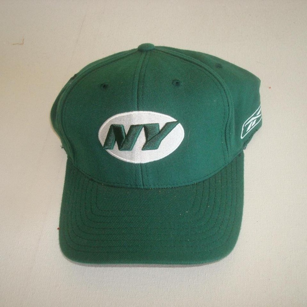 NEW YORK JETS REEBOK‎ MED/LG HAT CAP VINTAGE 00S Y2K P3